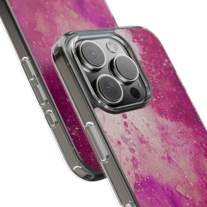 Clear Phone Case – Spilled Wine