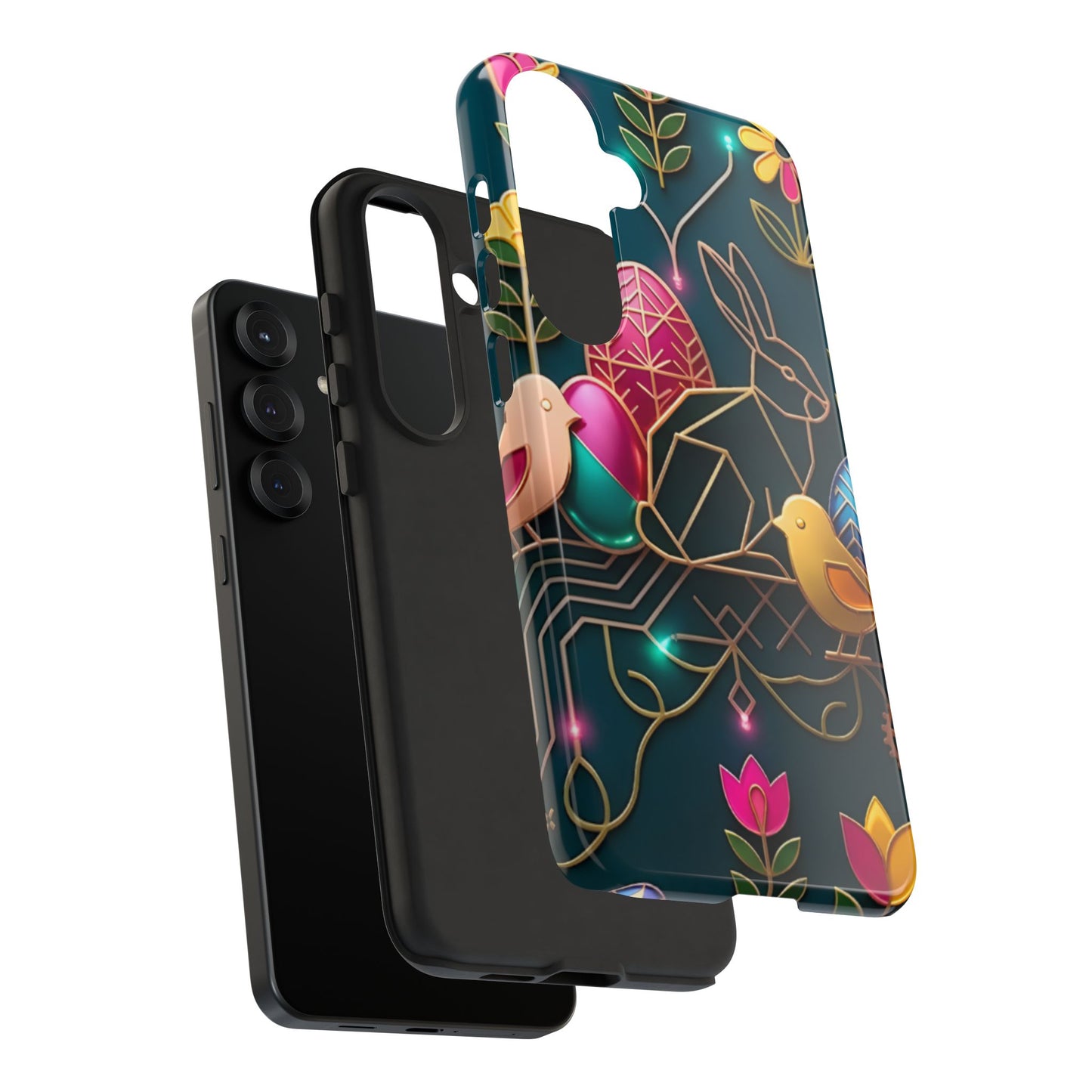 Protective Phone Case – Jeweled Garden