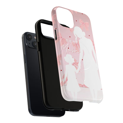 Protective Magnetic Phone Case – Best Mom: My Little Girl