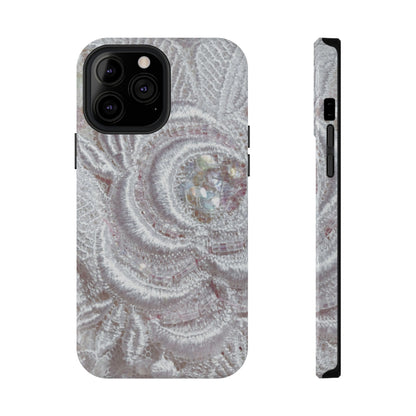 Impact-Resistant Phone Case – Lace Veil