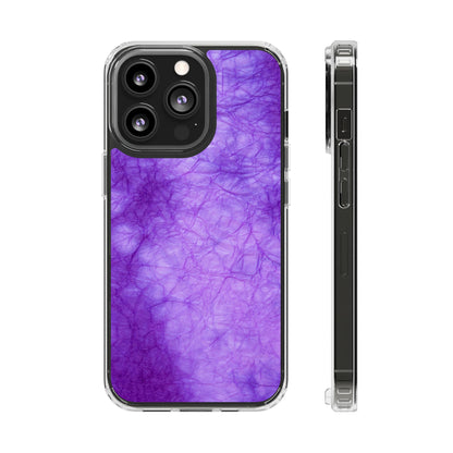 Clear Phone Case – Neon Dusk