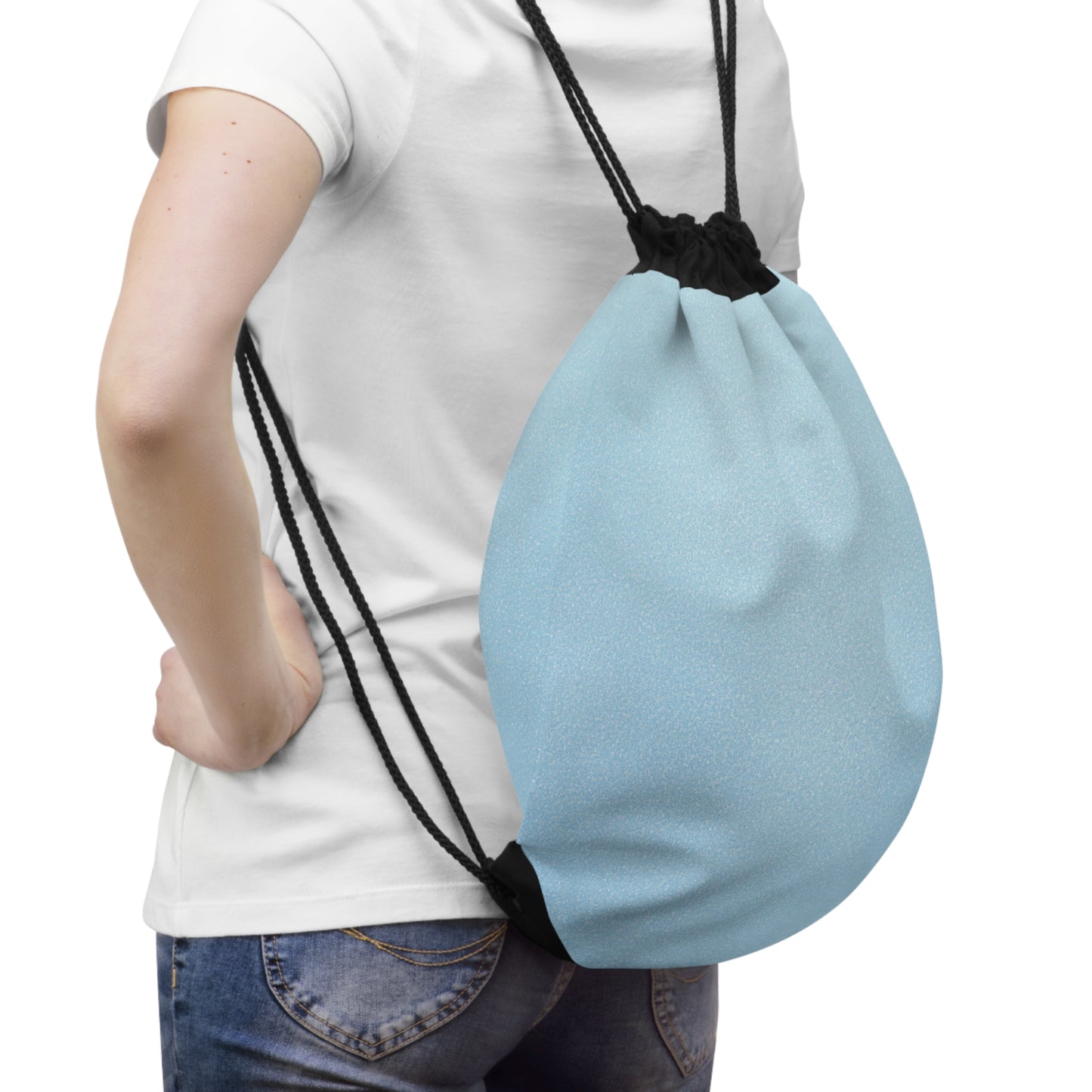 Drawstring Bag – Blue Whisper