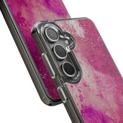 Clear Phone Case – Spilled Wine