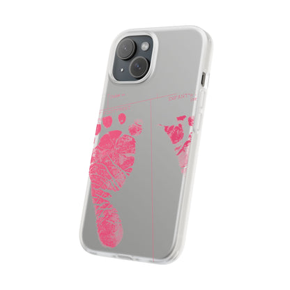 Flexi Case – Mom’s Little Pink Footprints