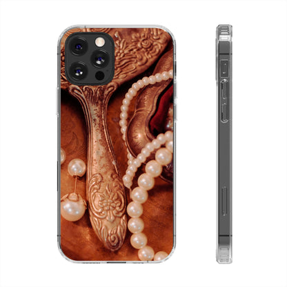 Clear Phone Case – Bronze Vanity