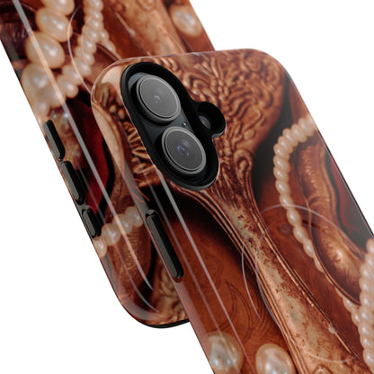 Protective Magnetic Phone Case – Bronze Vanity
