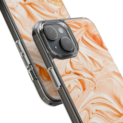 Clear Phone Case – Peach Sorbet