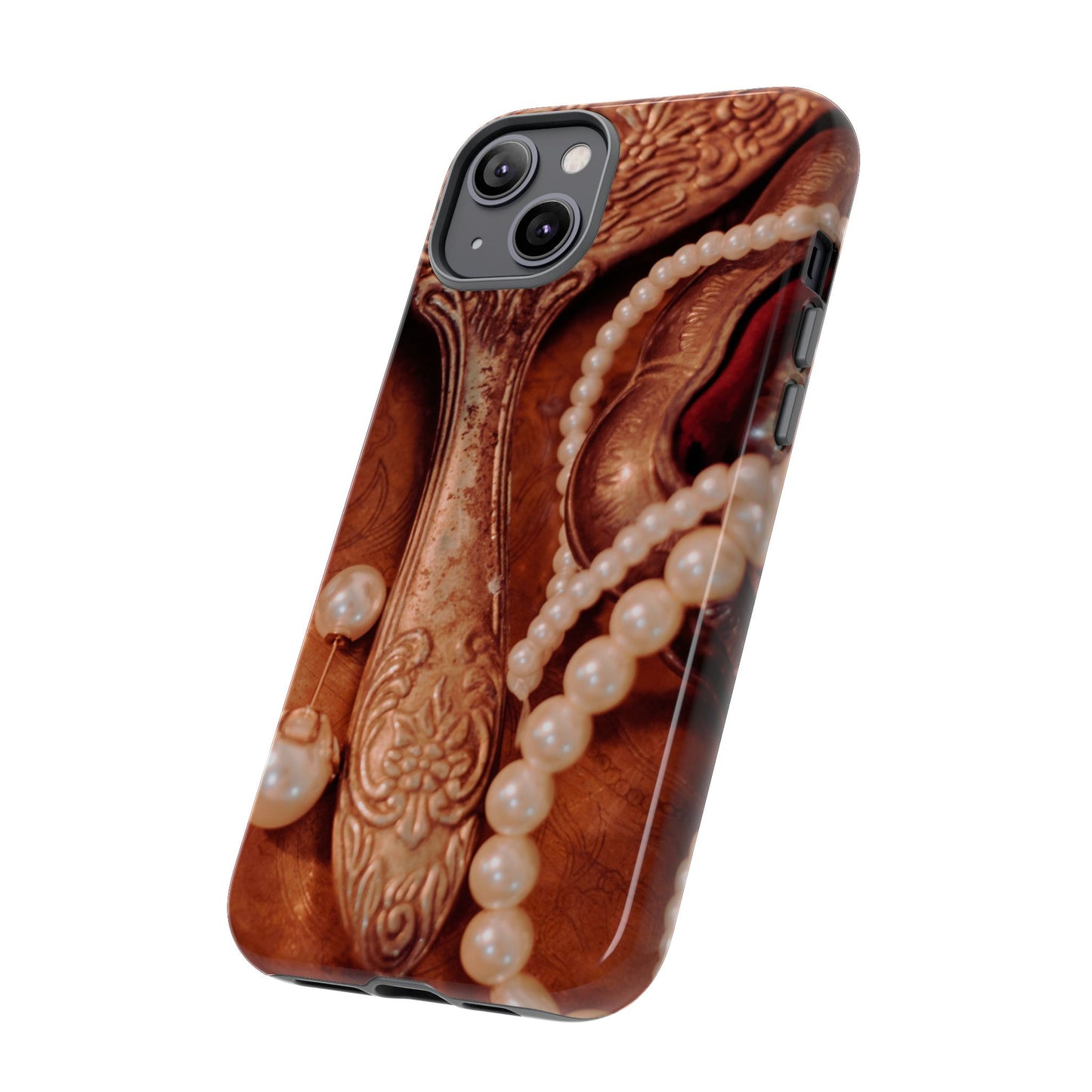 Protective Phone Case – Bronze Vanity