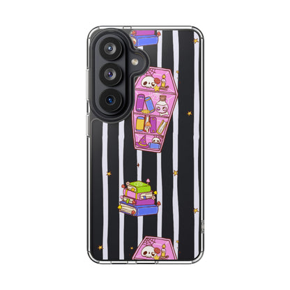 Clear Phone Case – Booked to Death