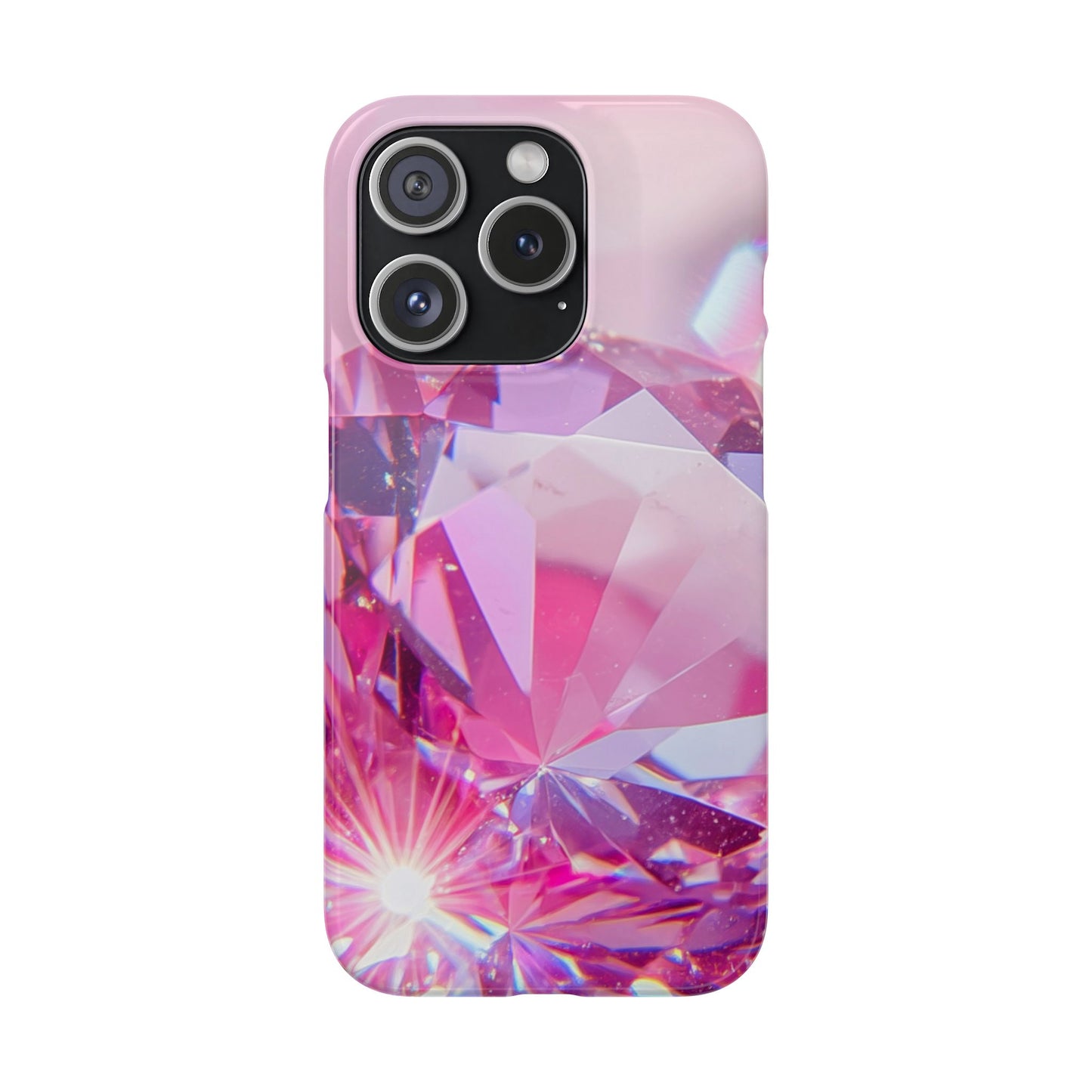Snap Phone Case – Pink Ice