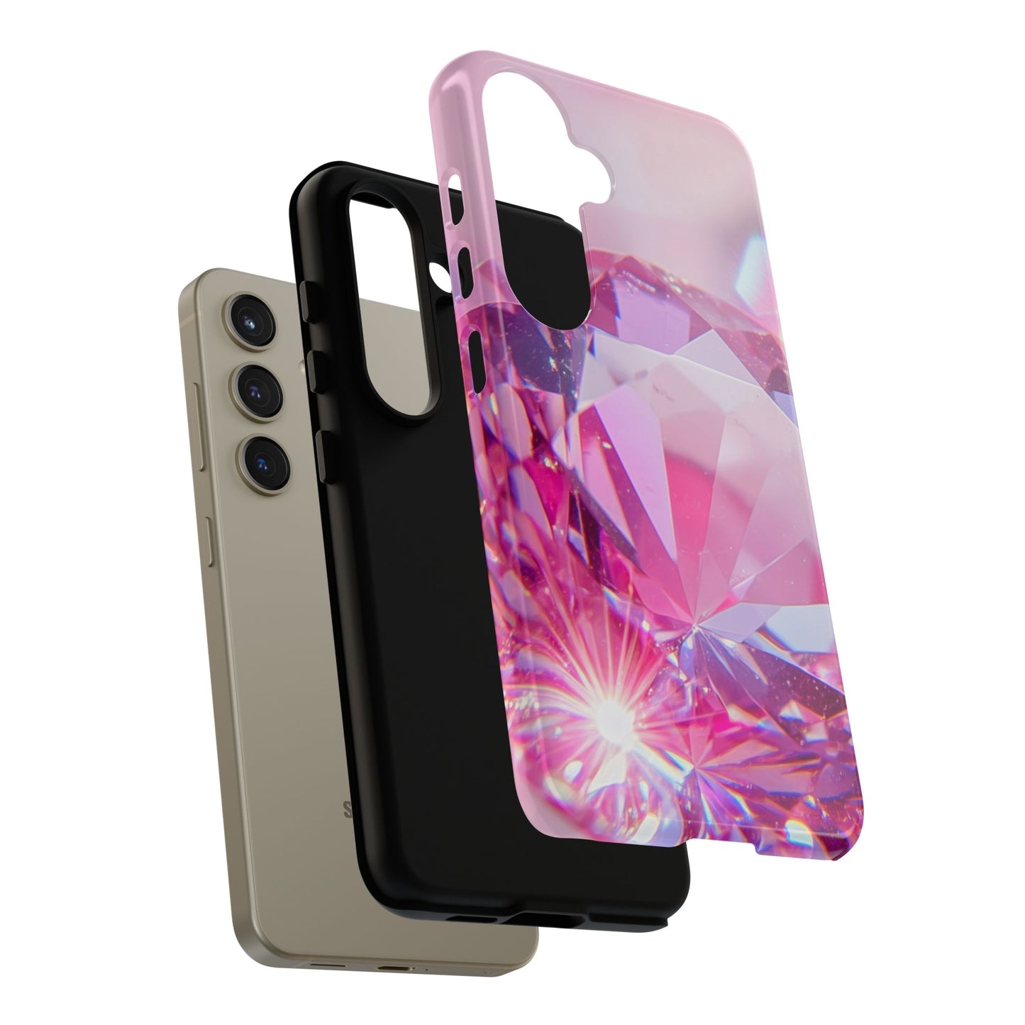 Protective Phone Case – Pink Ice
