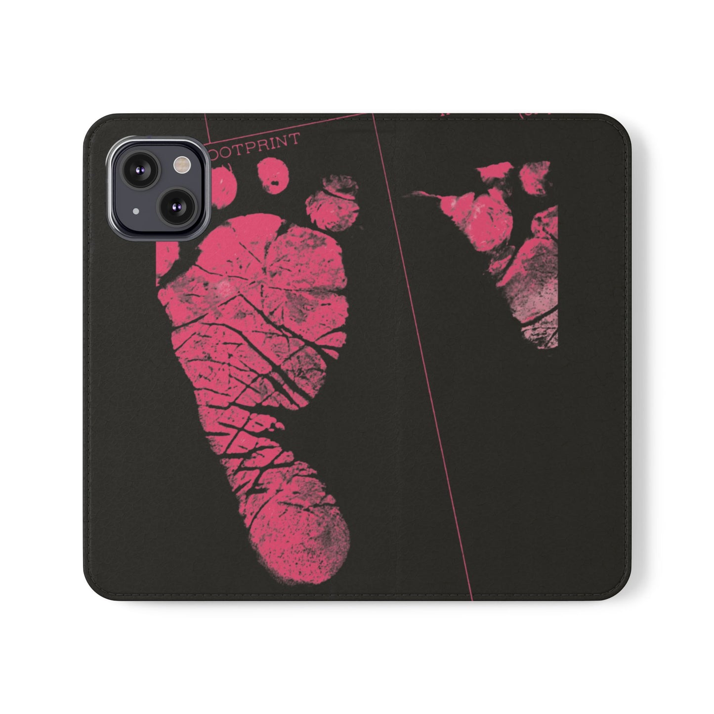 Flip Case – Mom’s Little Pink Footprints