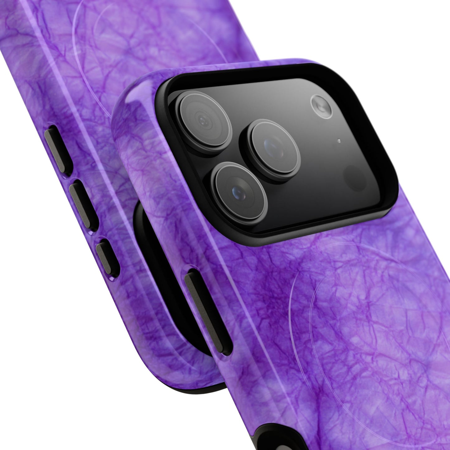Protective Magnetic Phone Case – Neon Dusk