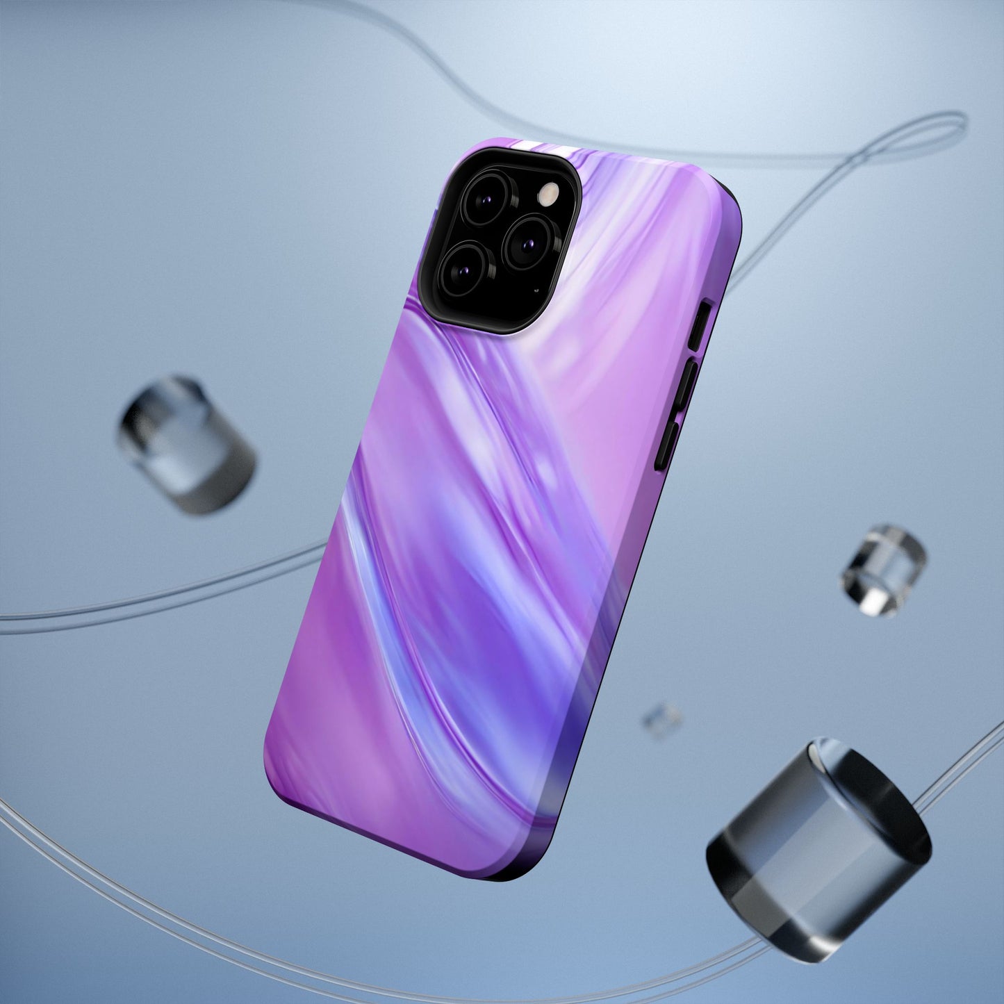 Impact-Resistant Phone Case – Lavender Wave