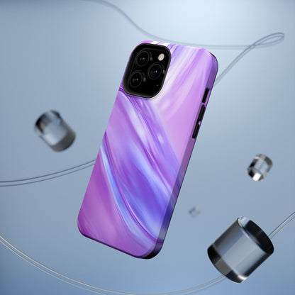 Impact-Resistant Phone Case – Lavender Wave