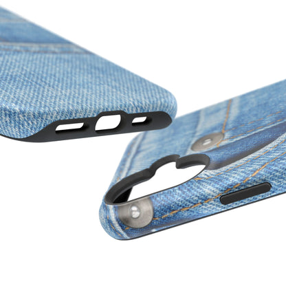 Wireless-Charging Compatible Case – Blue Jean Baby