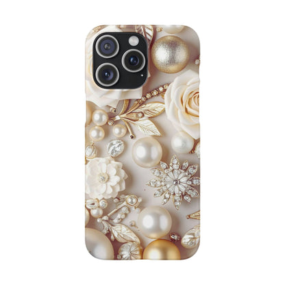 Snap Phone Case – Ivory Opulence