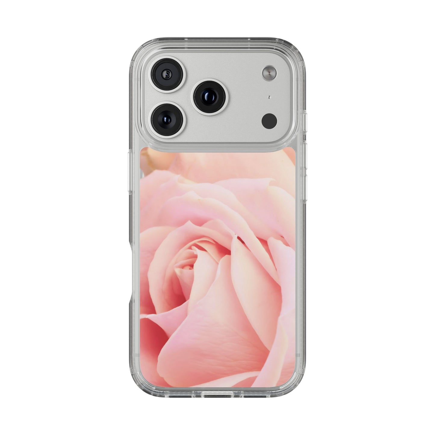 Clear Phone Case – A Mother’s Rose Embrace