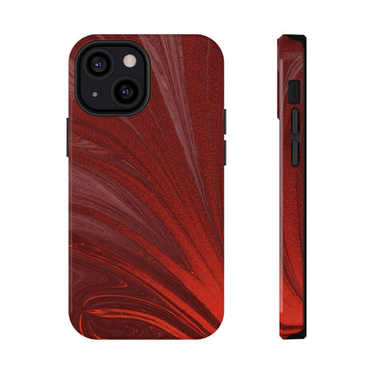 Impact-Resistant Phone Case — Crimson Current