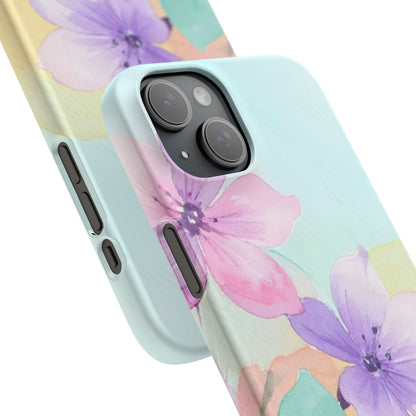 Snap Phone Case – Water Petal