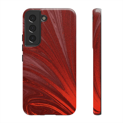 Protective Phone Case – Crimson Current