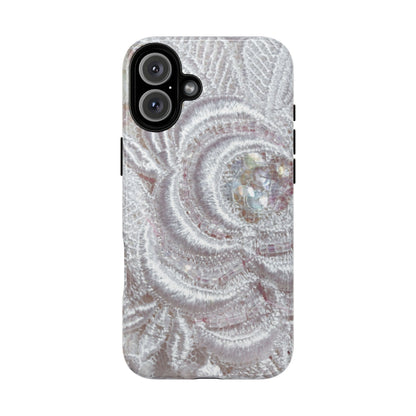 Protective Magnetic Phone Case – Lace Veil