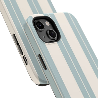 Impact-Resistant Phone Case – Coastal Stripe