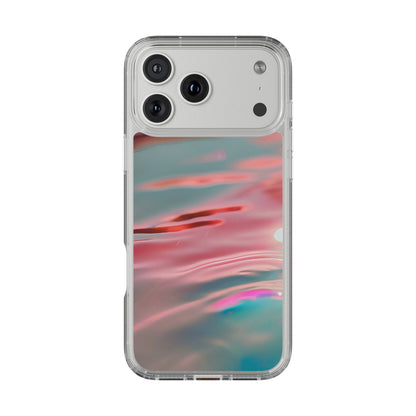 Clear Phone Case – Liquid Sunset