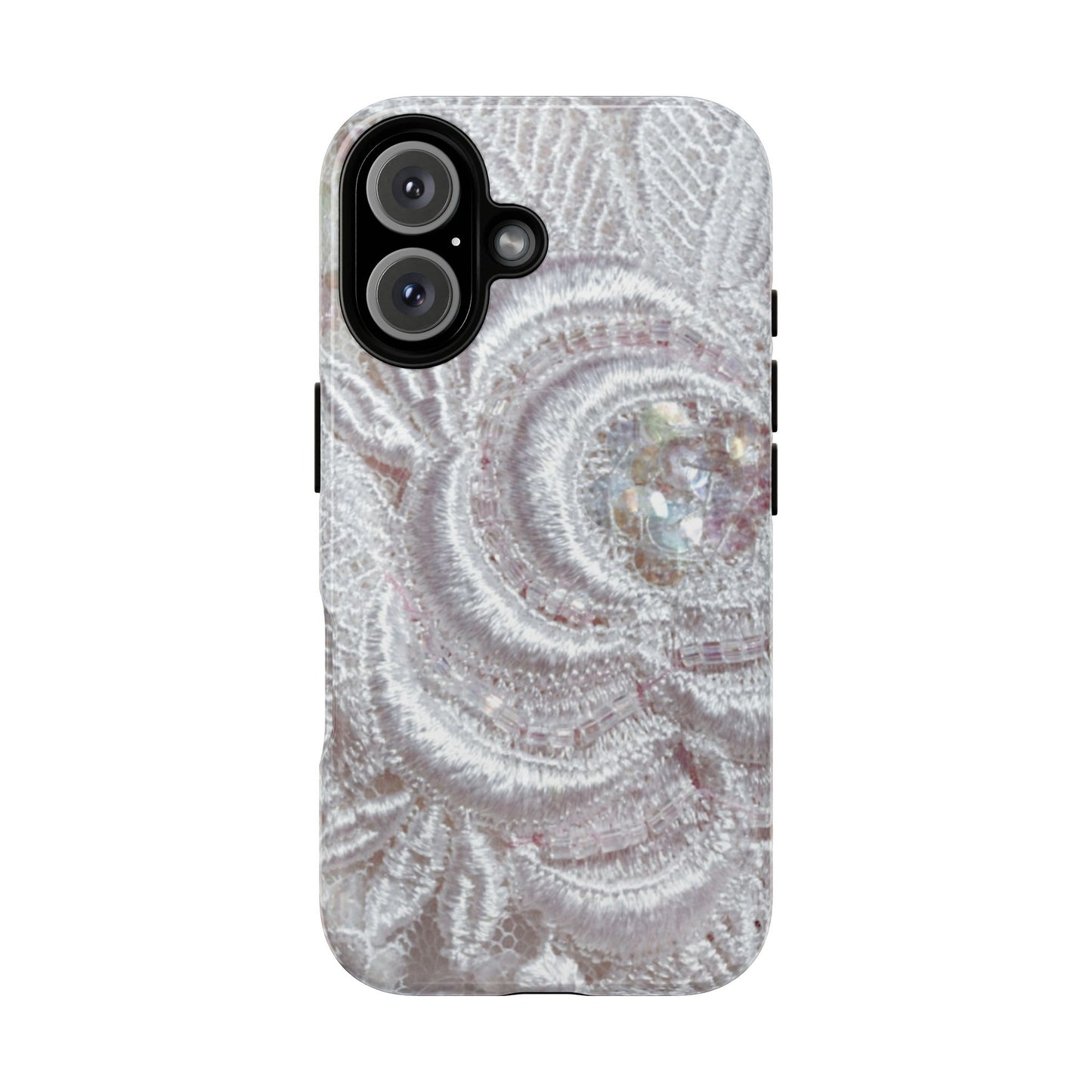 Protective Magnetic Phone Case – Lace Veil