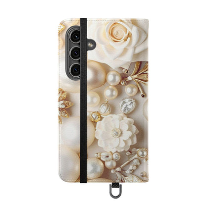Flip Case – Ivory Opulence