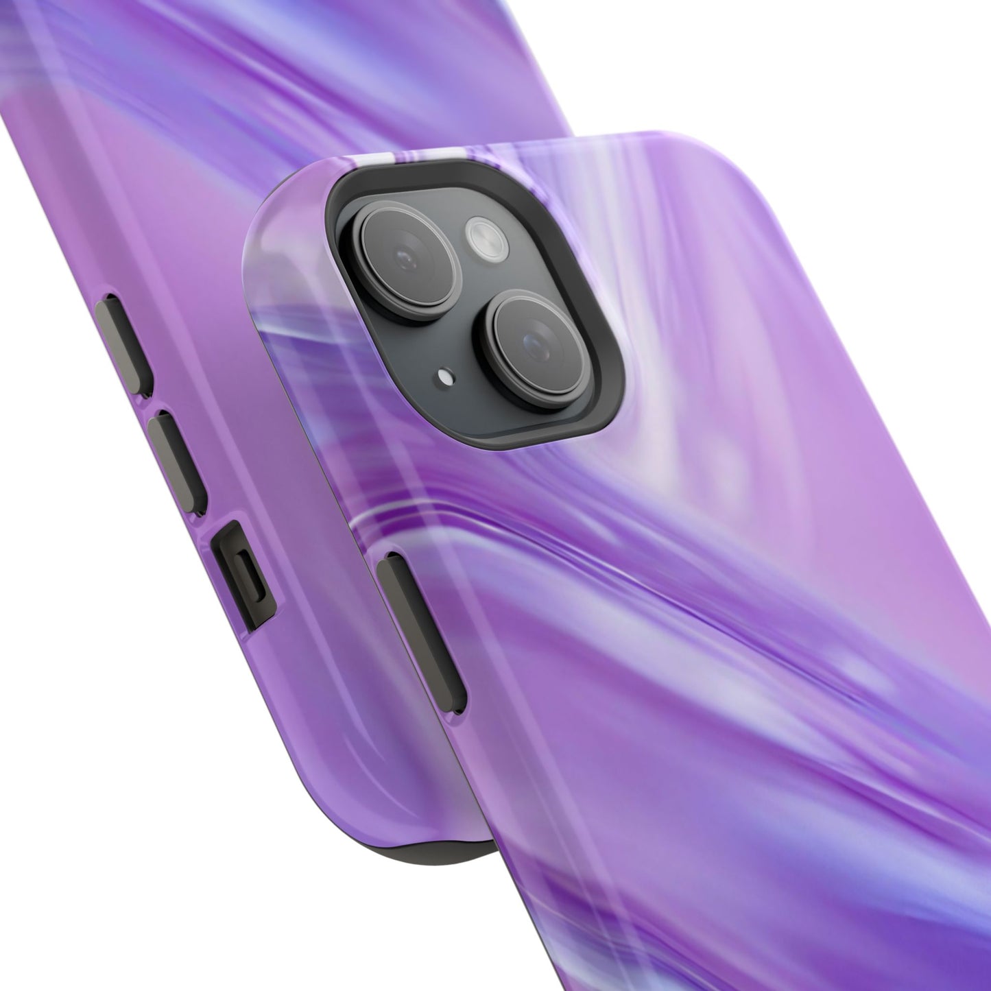 Wireless-Charging Compatible Case – Lavender Wave