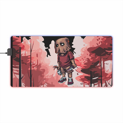 Gaming LED Desk Mat – Wrong Turn