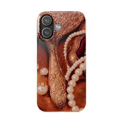 Slim Phone Case – Bronze Vanity