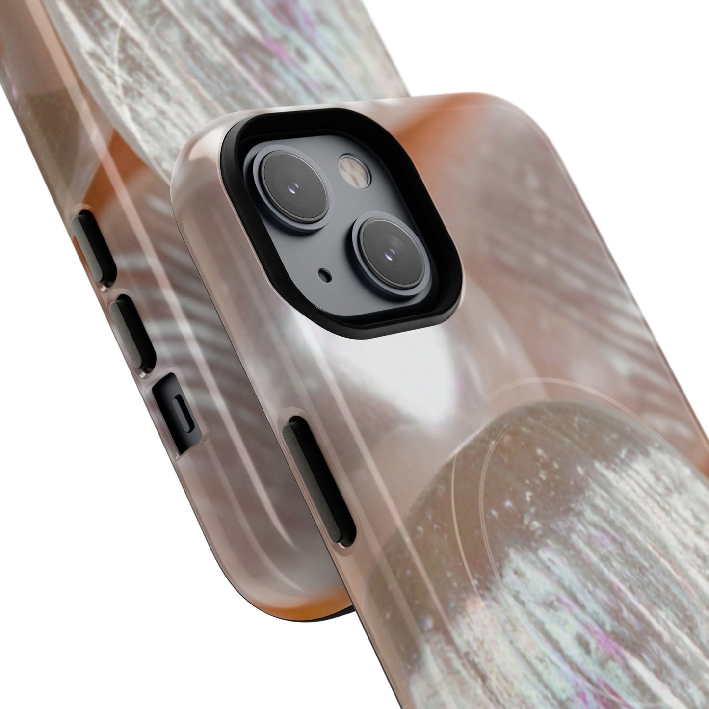 Protective Magnetic Phone Case – Blush Pearl