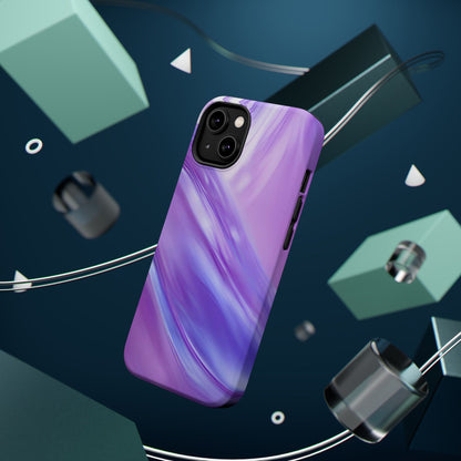 Wireless-Charging Compatible Case – Lavender Wave