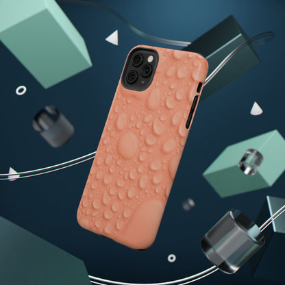 Impact-Resistant Phone Case – Apricot Rain