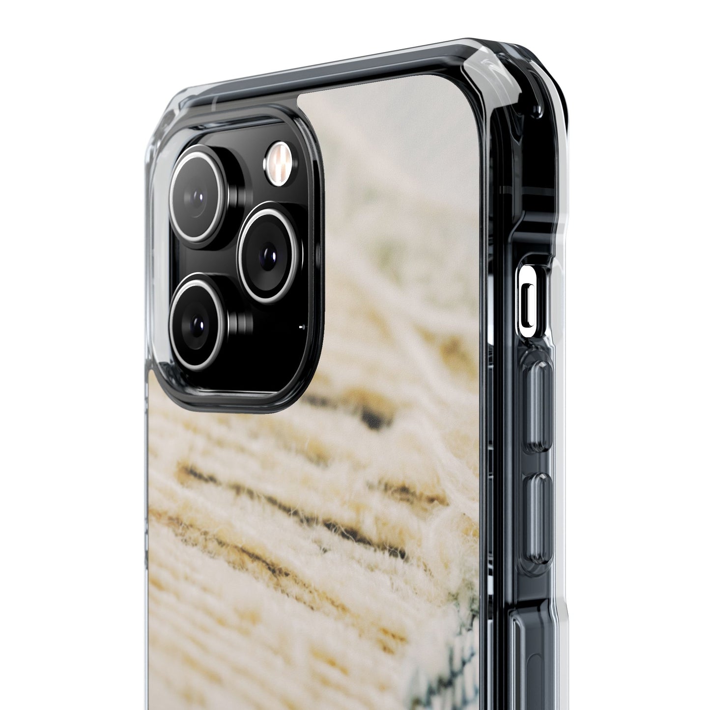 Clear Magnetic Phone Case – Woven Warmth
