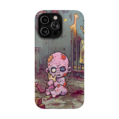 Zombie Baby Phone Case — Cute Creepy Impact-Resistant iPhone Case