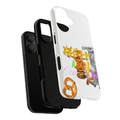 Protective Phone Case – Never a Bad Connection Pretzel Stack