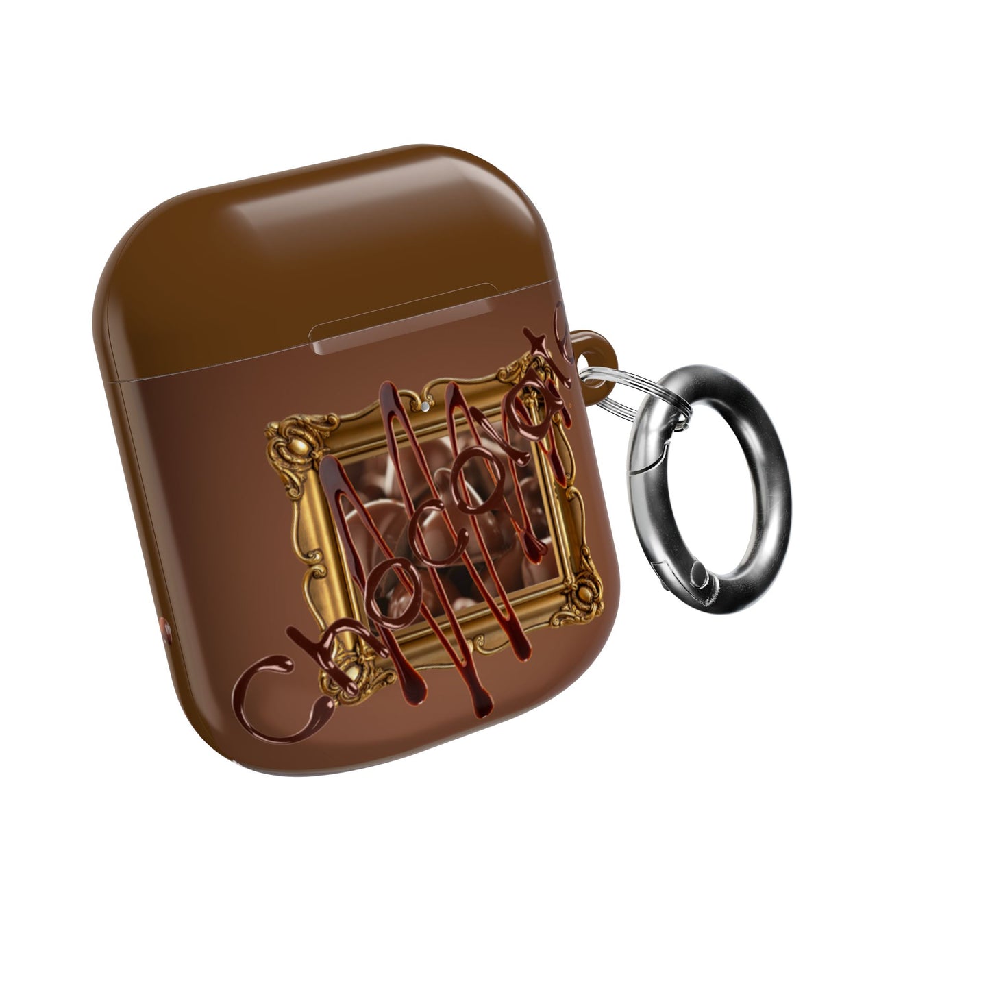 Wireless Earbud Case Cover – Chocolate Truffle