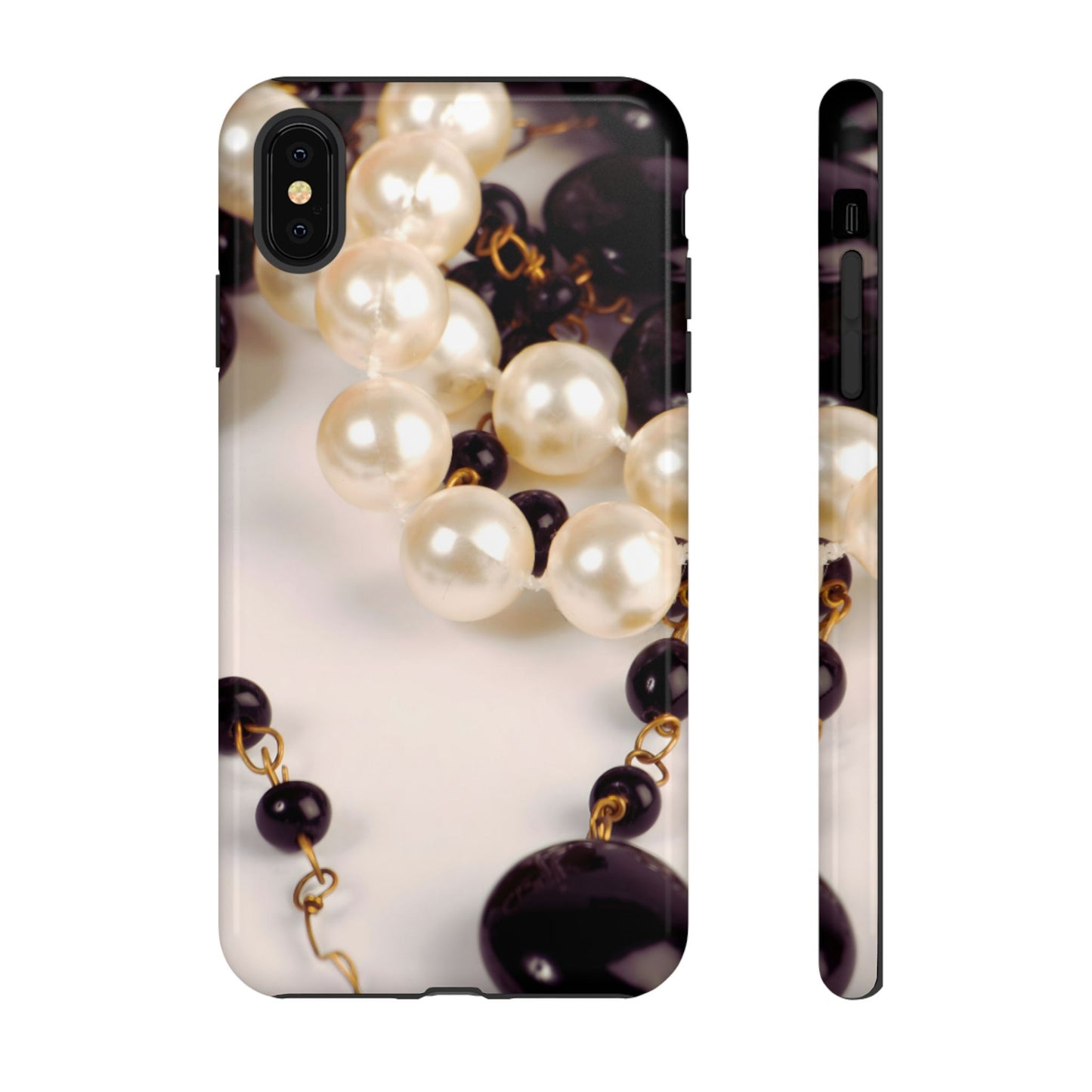 Protective Phone Case – Noir Pearl