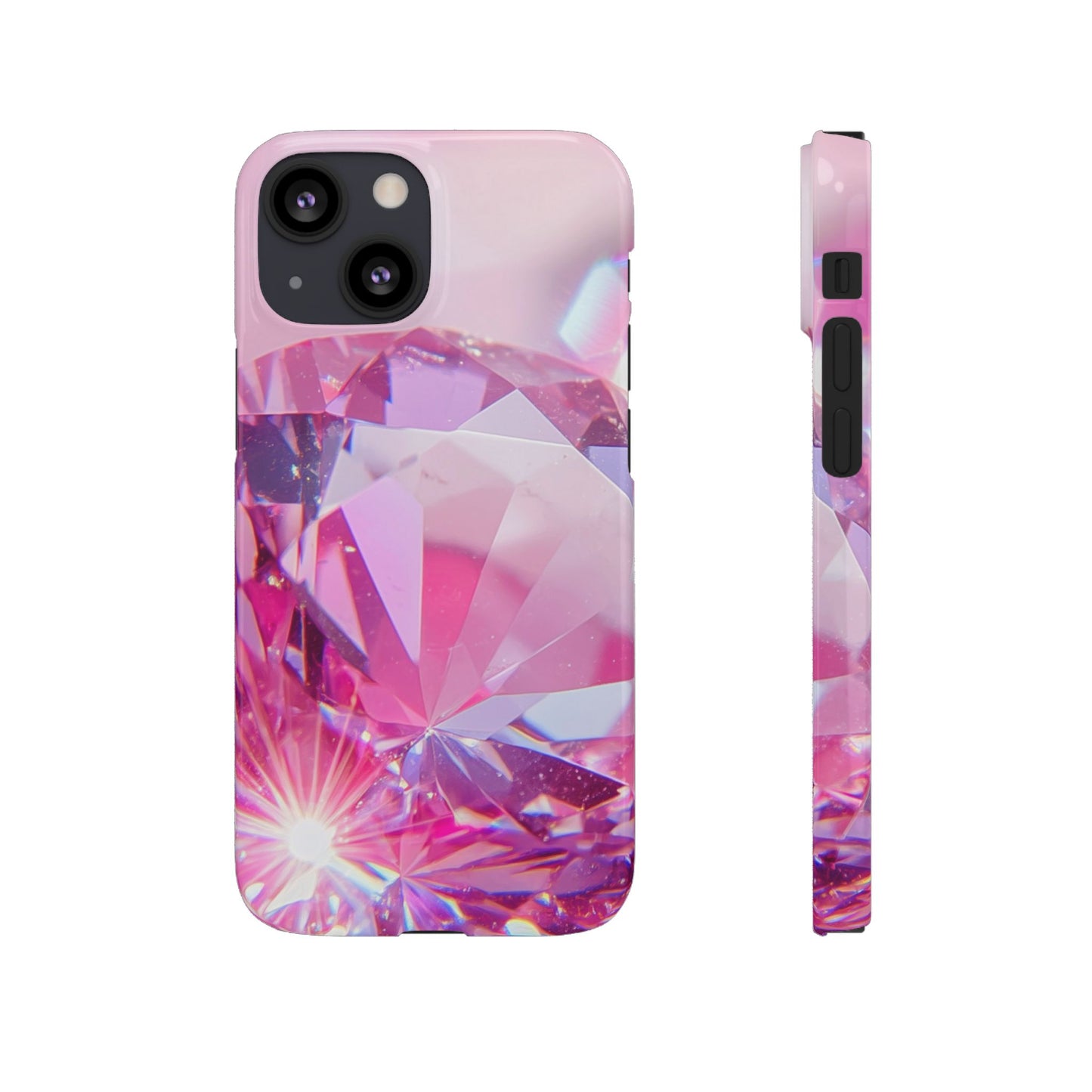 Snap Phone Case – Pink Ice