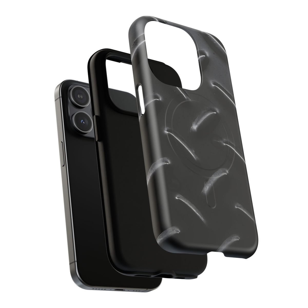 Protective Magnetic Phone Case – Blackout Plate