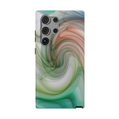 Impact-Resistant Phone Case – Marble Flow