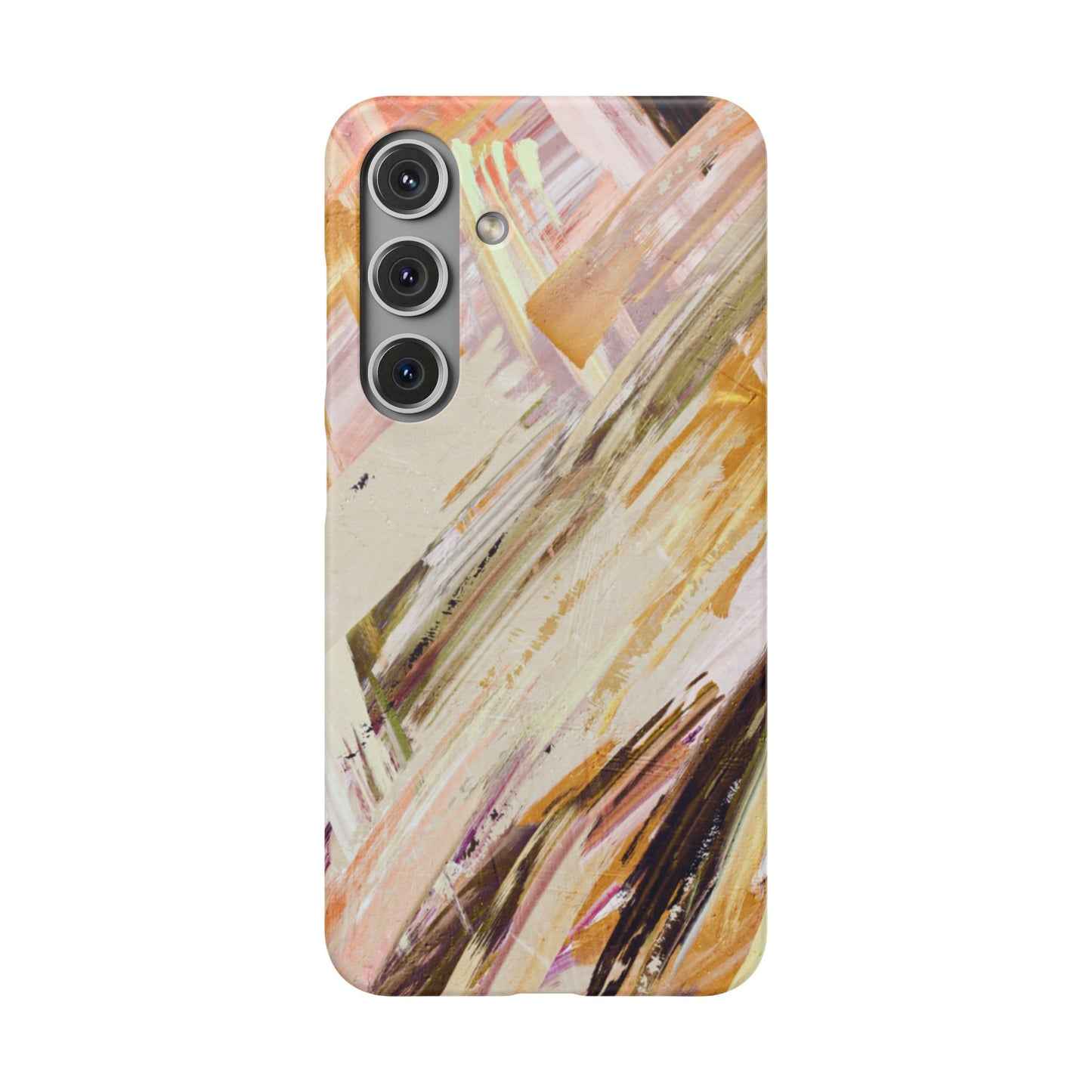 Snap Phone Case – Brush & Bronze