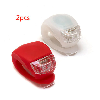 LED Bike Safety Light - 3 Modes, Waterproof, Tool-Free Clip-On Design