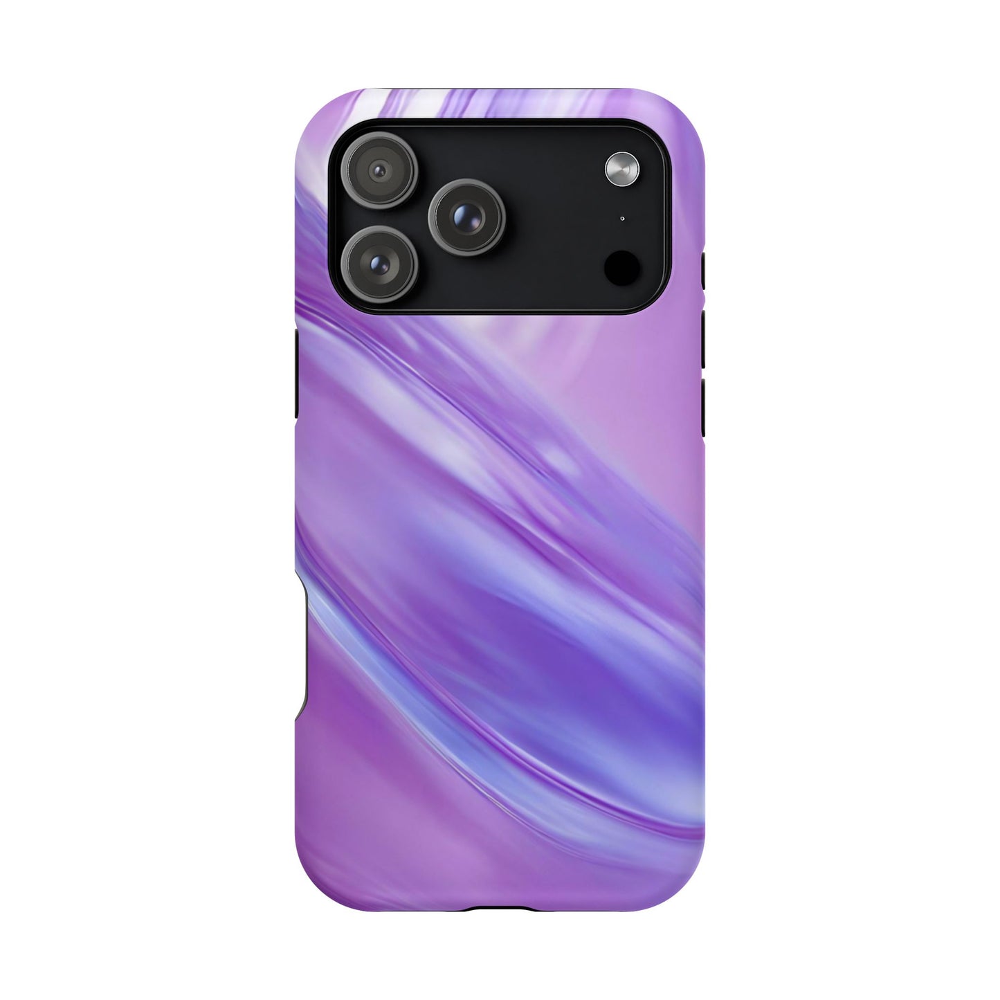 Wireless-Charging Compatible Case – Lavender Wave