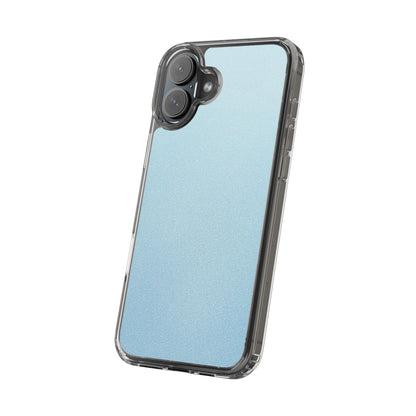 Clear Phone Case – Blue Whisper