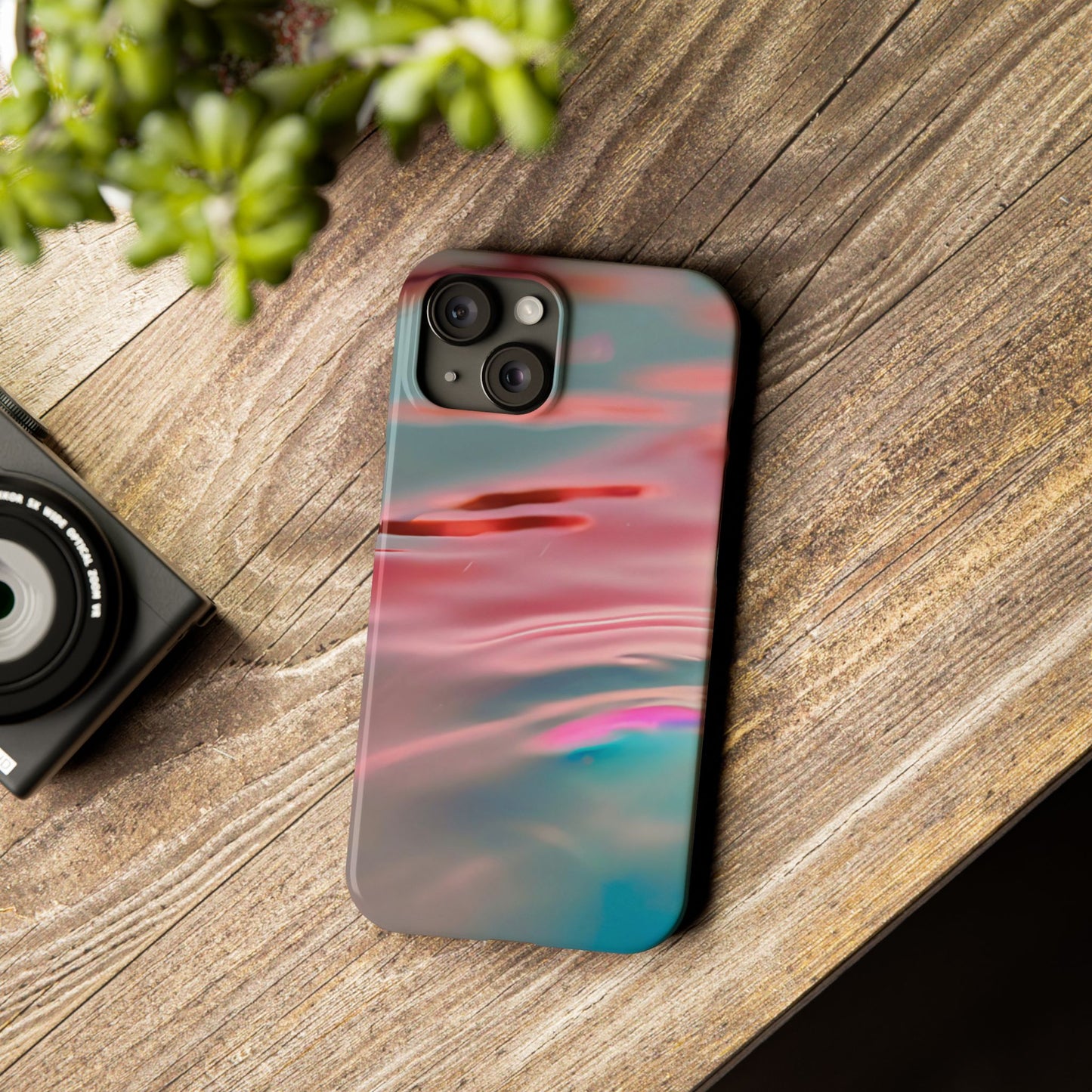 Slim Phone Case – Liquid Sunset