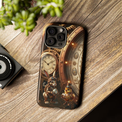 Protective Phone Case – Clockwork Cottontail